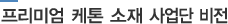 프리미엄 케톤 소재 사업단 비전